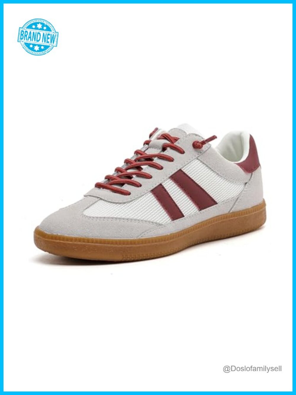 Women's Comfortable Retro Fashion Sneakers Lightweight Slip-On Casual Athletic